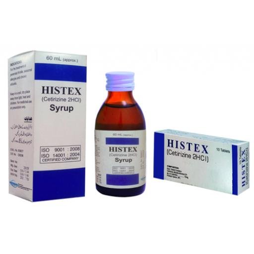 HISTEX SYRUP 60ML Side Effects Buy Online ₨ 46 khasmart