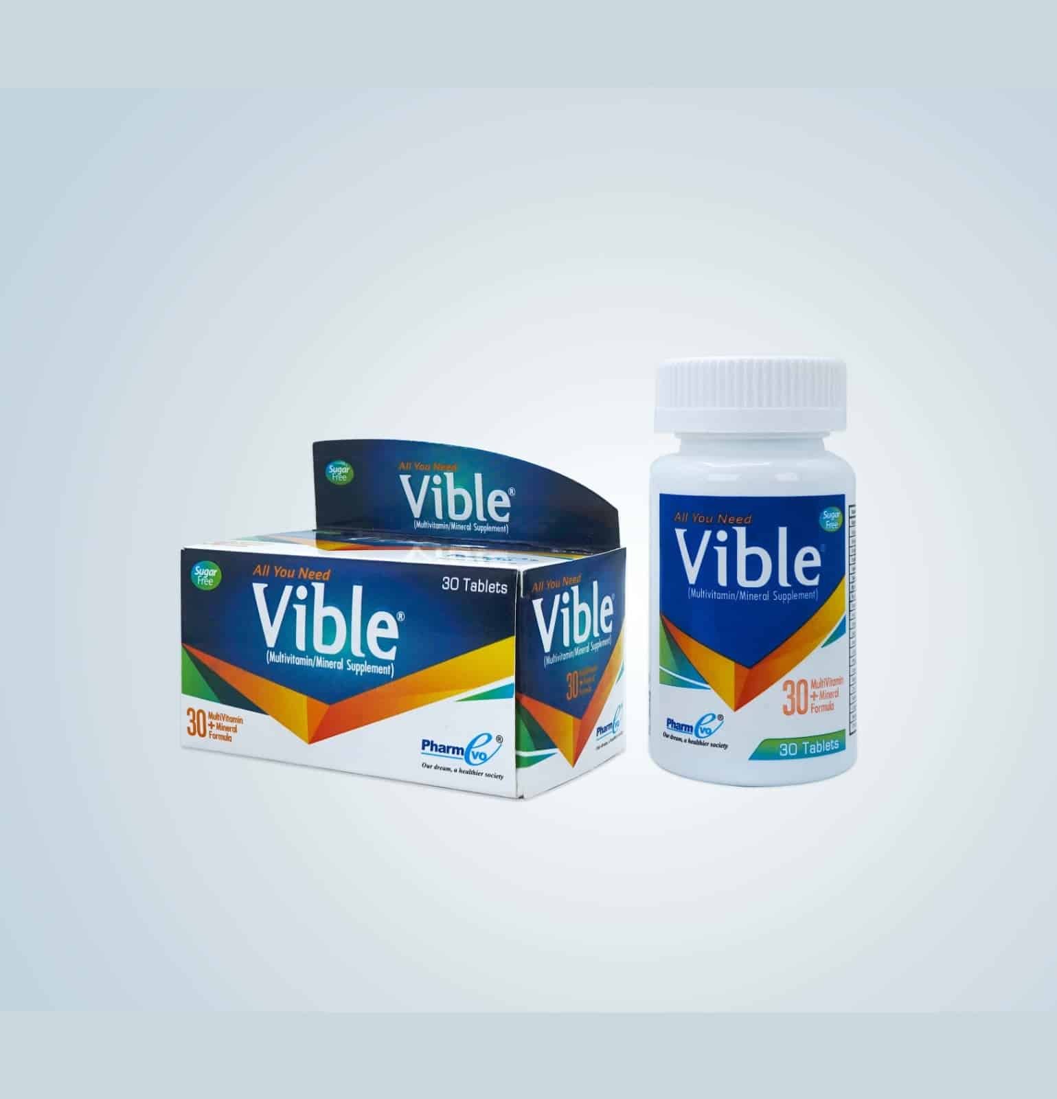 VIBLE TABLET 30S - Side Effects - Buy Online - ₨ 900 - khasmart