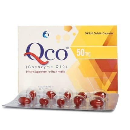 Q CO 50MG CAPSULE 30`S