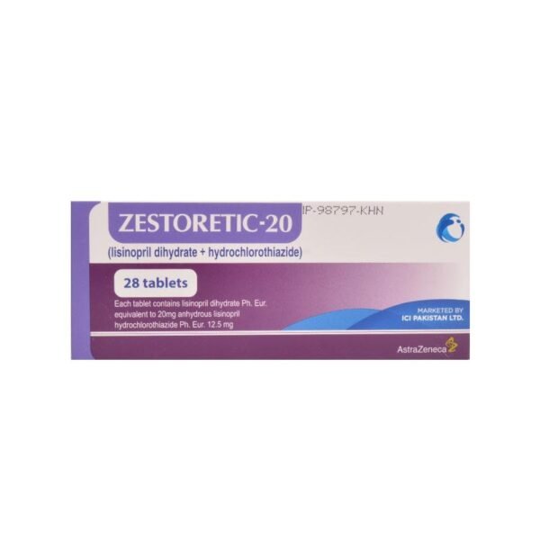ZESTORETIC 20MG TABLET