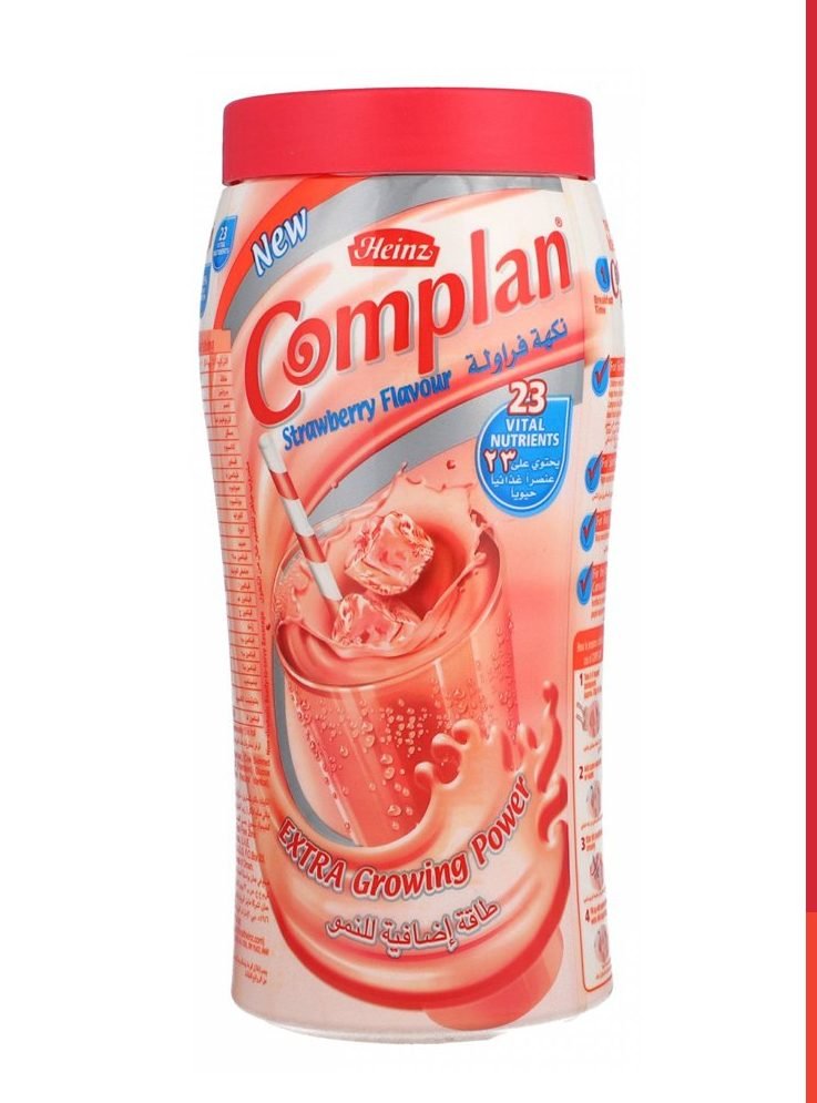 COMPLAN STRAWBERY JAR 400GM