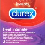 DUREX INTIMATE FEEL CONDOM 3S