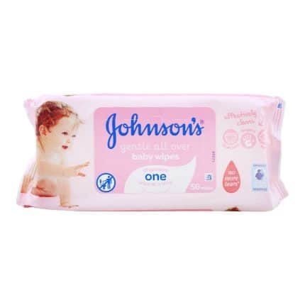 JOHNSONS BABY WIPES 56P
