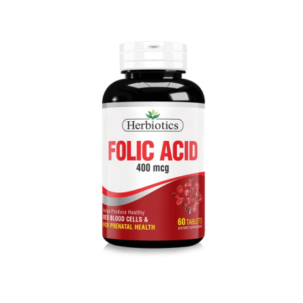 HERBIOTICS FOLIC ACID 60`S