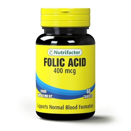 NUTRIFACTOR FOLIC ACID 400MCG