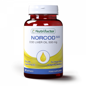 NUTRIFACTOR NORCOD 500MG CA P 60S
