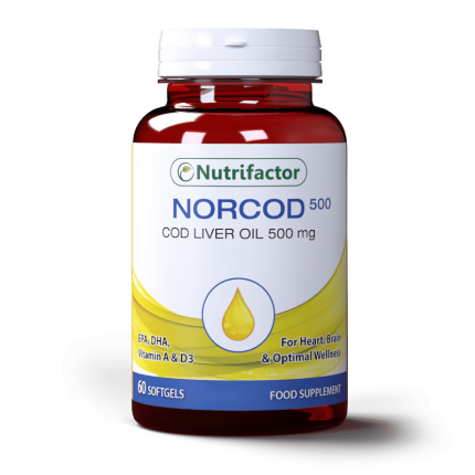 NUTRIFACTOR NORCOD 500MG CA P 60S