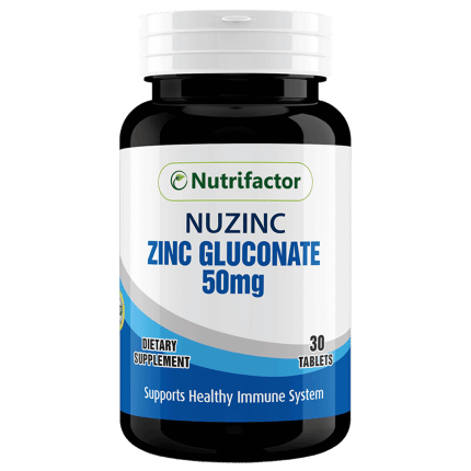NUTRIFACTOR NUZINC TABLETS 30S