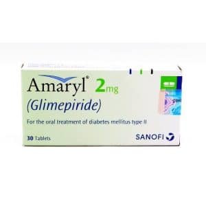 Amaryl 2Mg Tab 30S