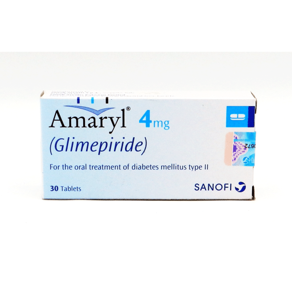 Amaryl 4Mg 30S Tab