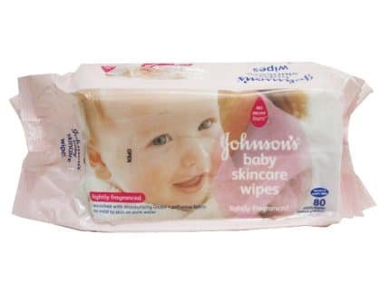 Johnson Baby Wipes With Cover
