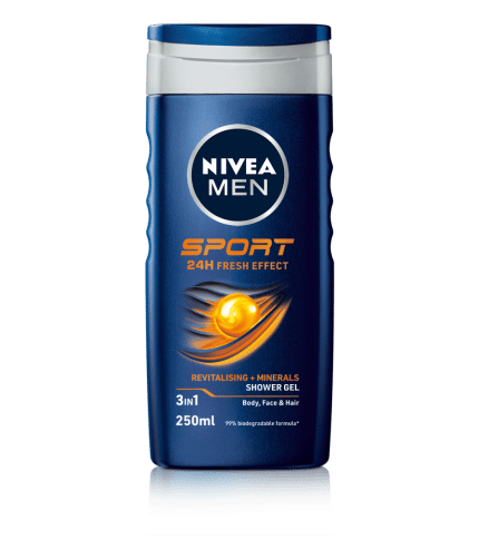 Nivea Men Shower Gel Sport 250Ml