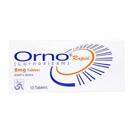 Orno Rapid 8mg Tablet