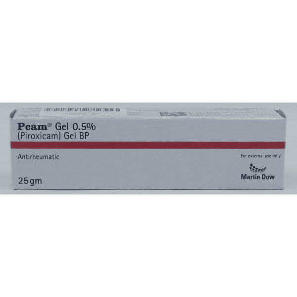 Pcam Gel 0.5% 25Gm