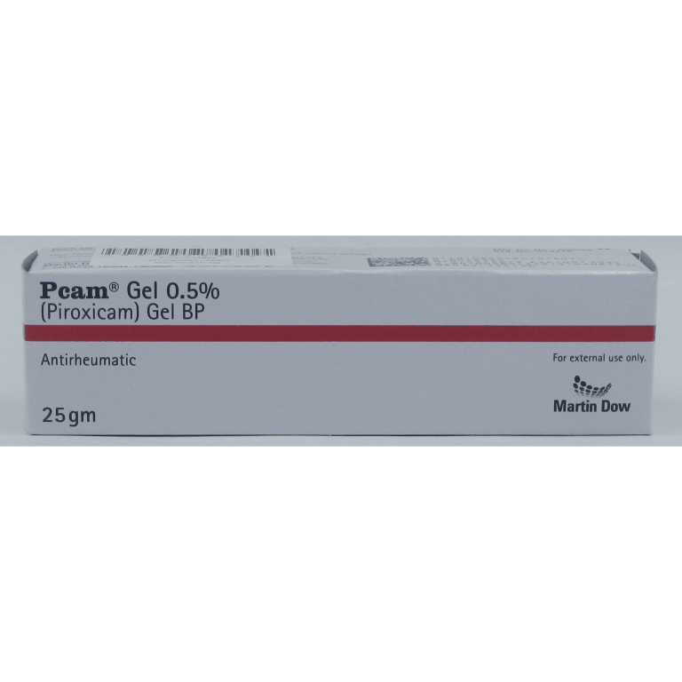 Pcam Gel 0.5% 25Gm