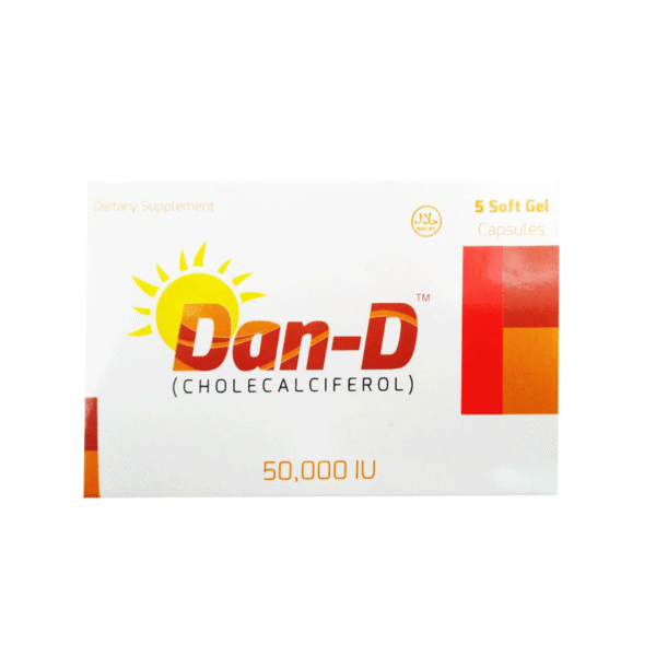 Dan D Soft Gel 5000Iu Capsules