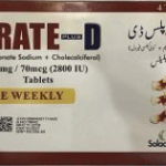 Drate Plus D 70Mg Tablets
