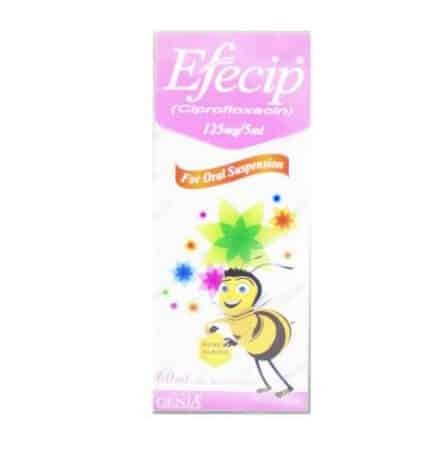 Efecip 125Mg5Ml Suspension 60Ml