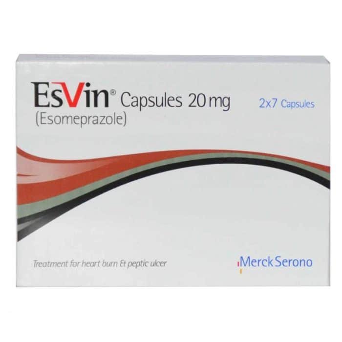 Esvin 20Mg Capsules