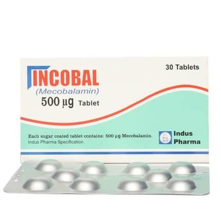 Incobal Tablets 500Mg