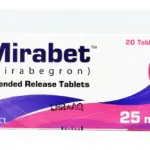 Mirabet 25Mg Tablets