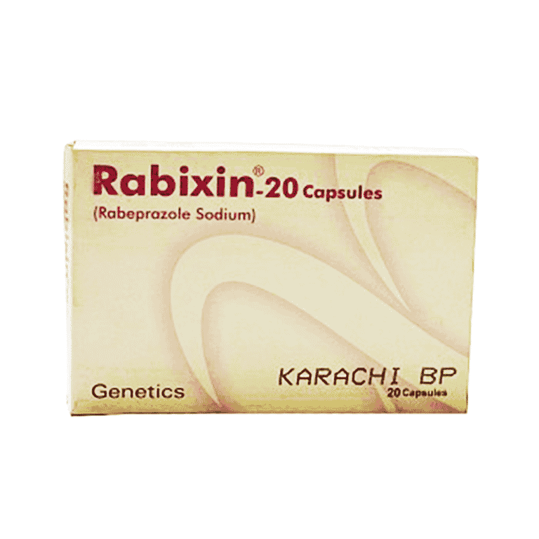 Rabixin 20mg Capsule - Side Effects - Buy Online - ₨ 556 - khasmart