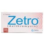 Zetro 500Mg Tablets 6S