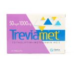 Treviamet 50Mg+1000Mg Tablets