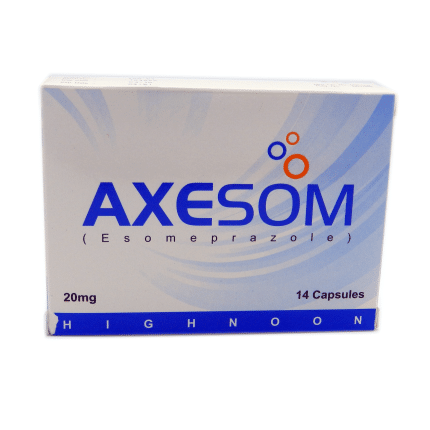 Axesom 20Mg Capsules 14S