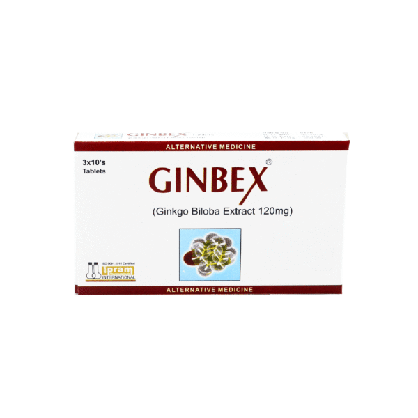 11584GINBEX TAB 30s