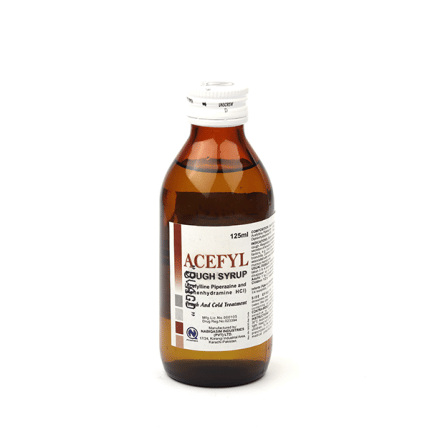 Acefyl 120Ml Sugar Free Cough Syrup