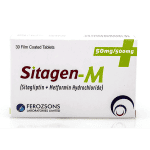 Sitagen-M 50/1000mg Tablet