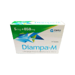 Diampa M 5/850Mg Tablets