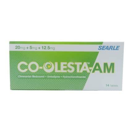 Co Olesta Am 20+5+12.5Mg Tablets