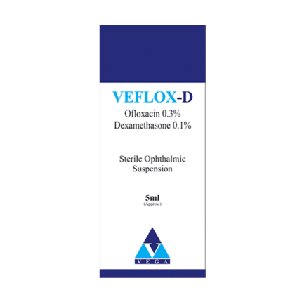 Veflox D Eye Drops