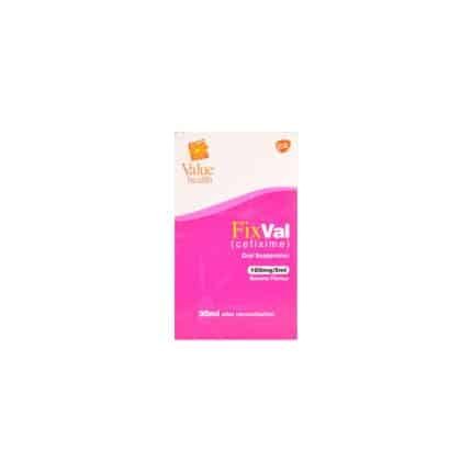 Fixval 100Mg/5Ml Syrup 30Ml