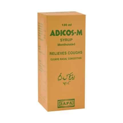 Adicos M 120Ml Cough Syrup
