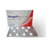 Plagril Plus 75+75Mg Tablets
