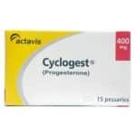 Cyclogest Passaries 400Mg