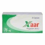 Xaar 75Mg Capsules .
