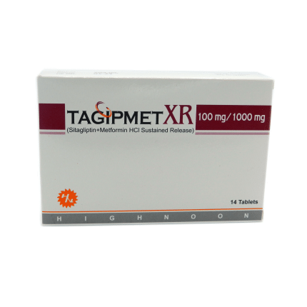 Tagipmet Xr 100/1000mg Tablet