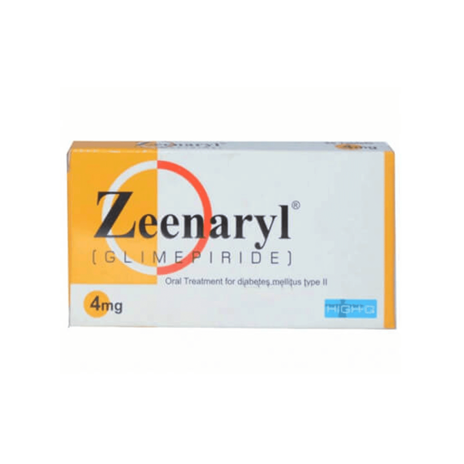 10334Zeenaryl-4mg-10s.png Zeenaryl 4Mg Tablets 20S - Image 1