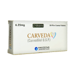 Carveda 6.25mg Tablet