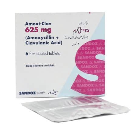 Amoxiclav 625Mg Film Coated Tablets