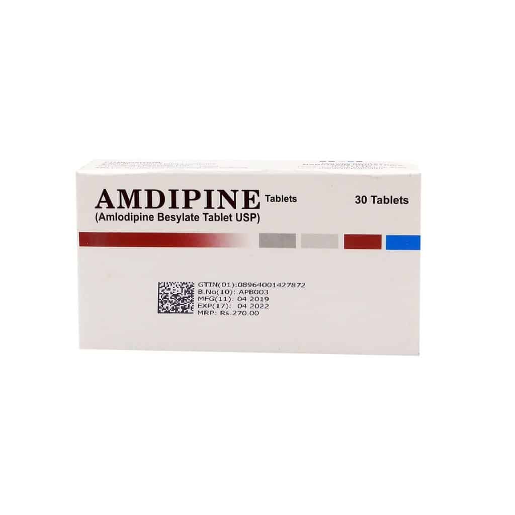 Amdipine 10Mg Tablets