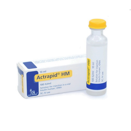 Actrapid Vial Hm 100Iu