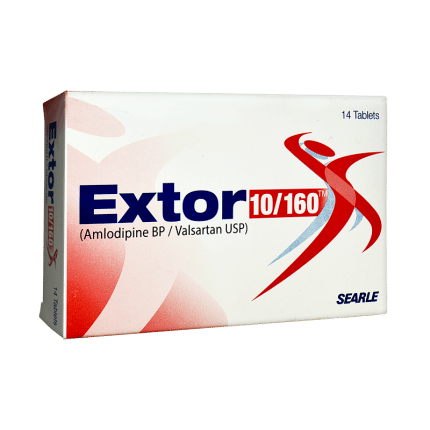 Extor 10/160 Mg Tablets