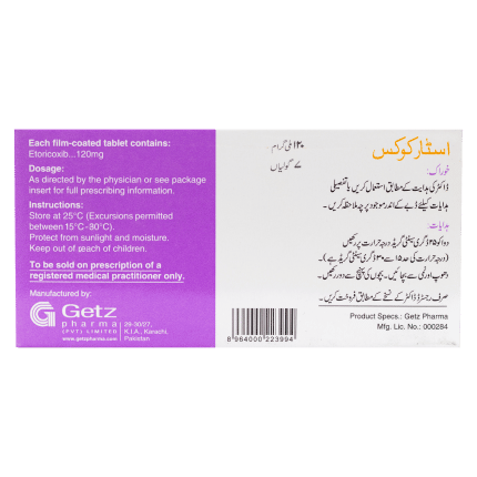 Starcox 120Mg Tablets