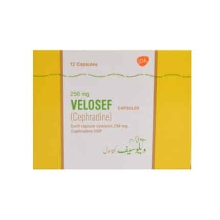 Velosef Capsules 250Mg
