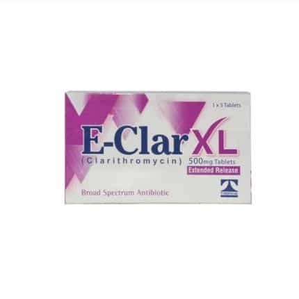 E Clar Xl 500Mg Tablets